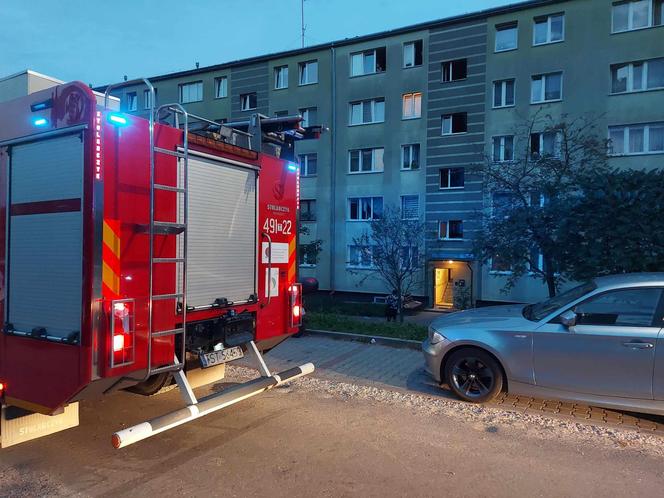 Mocny sen i przypalony garnek. Wieczorna akcja straży na Górnej w Starachowicach