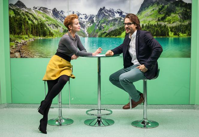 To nie koniec świata Olga (Katarzyna Zielińska) Adam (Piotr Stramowski)