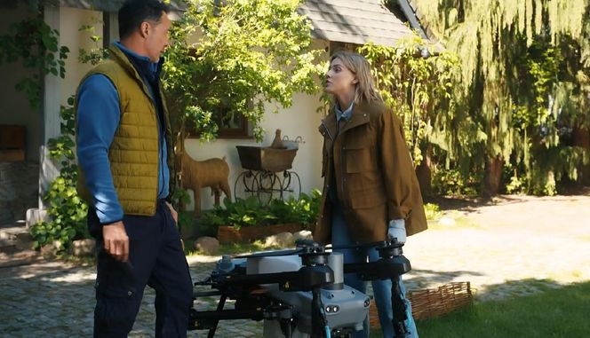 Barwy szczęścia odc. 3252. Janka (Oliwia Drożdżyk), Mariusz (Rafał Cieszyński)