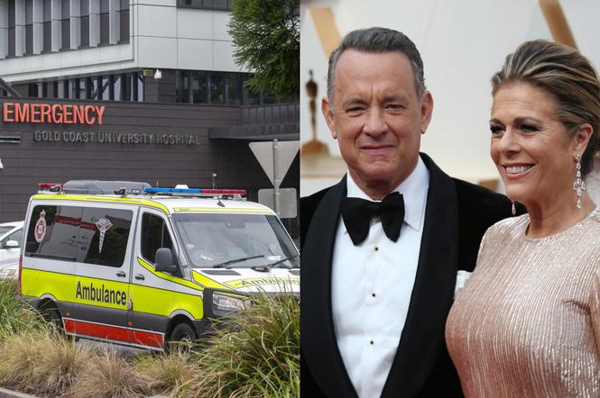 Tom Hanks i Rita Wilson wyszli ze szpitala