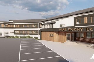 Wizualizacja Parku Wodnego w Ełku po modernizacji