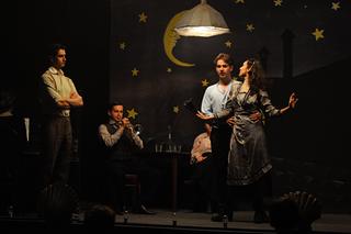 Bodo, odcinek 4. Eugeniusz Bodo (Antoni Królikowski), Adolf Dymsza (Bartłomiej Kotschedoff)