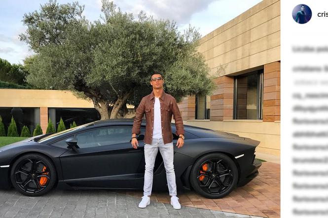 Cristiano Ronaldo, Lamborghini Aventador