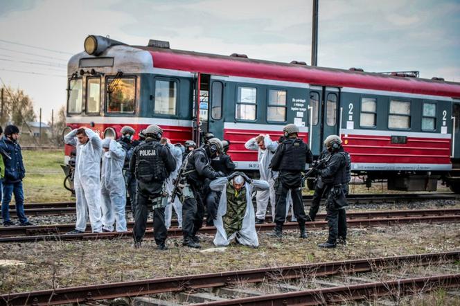 W rejonie Olechowa odbyły się ćwiczenia pod kryptonimem "Pociąg"