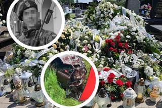 Jakub zginął  w tragicznym wypadku. Morze kwiatów na grobie 21-letniego żołnierza