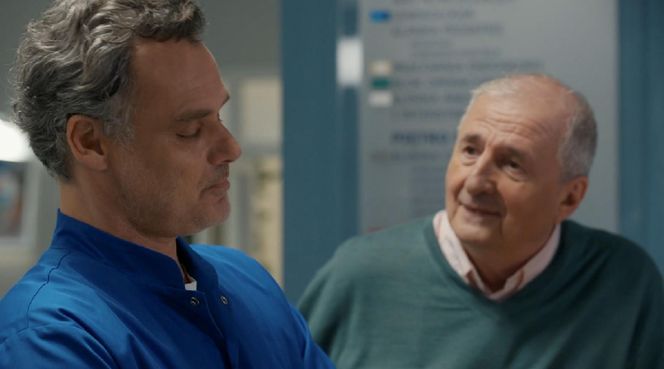 Barwy szczęścia, odcinek 3176. Karol (Jan Wieczorkowski), Jaworski (Jacek Kałucki)