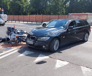Na warszawskiej Woli doszło do makabrycznego wypadku. Luksusowy Harley-Davidson zderzył się z BMW