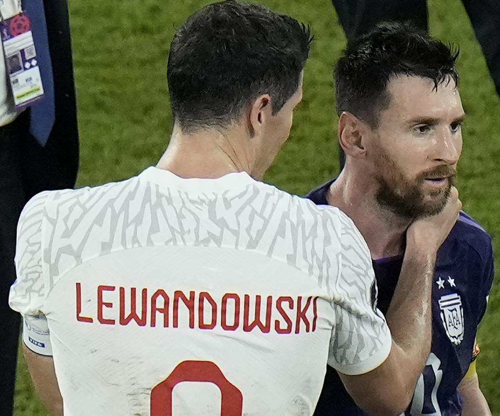 Robert Lewandowski i Leo Messi