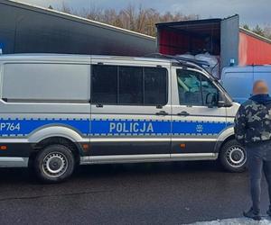 Na miejsce przyjechała policja i straż graniczna