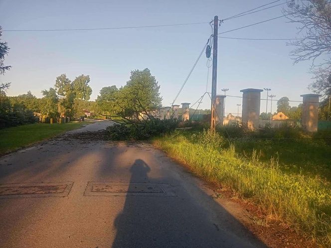 Burza w Świętokrzyskiem