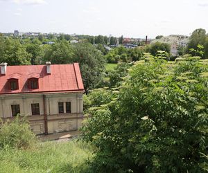 Taras widokowy na placu im. Jerzego Giedroycia w Lublinie