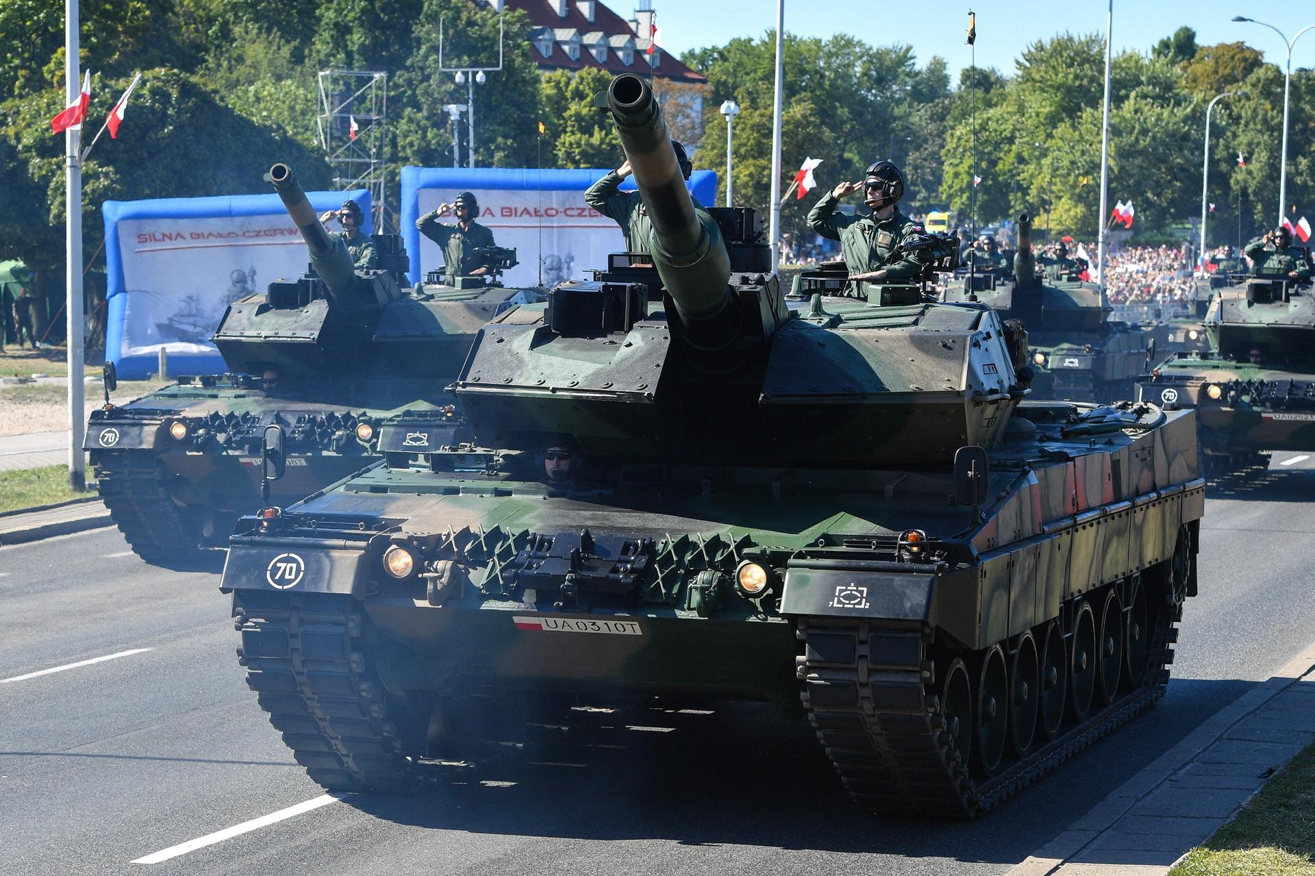 Czołgi Abrams, Leopard 2 i K2 na defiladzie Wojska Polskiego