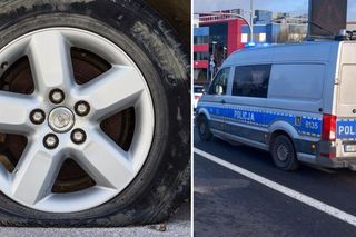 Kolce na drodze pod Wrocławiem! Policyjny pościg za busem 