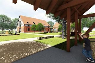 Wizualizacja Centrum Edukacji Przyrodniczej w Grudziądzu
