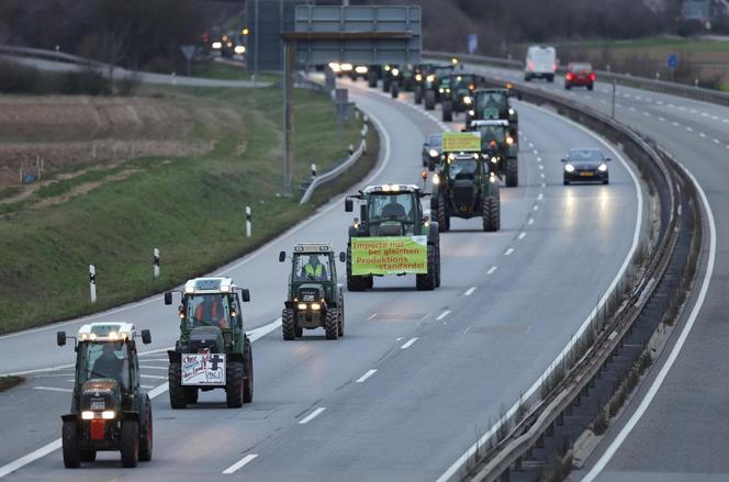 Strajk rolników w Niemczech