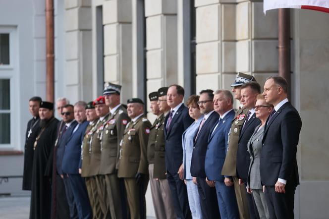 Uroczystości w Pałacu Prezydenckim