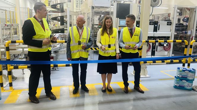 Essity, Oława. Uruchomienie nowej linii produkcyjnej