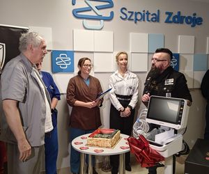 Przekazanie sprzętu do szpitala Zdroje