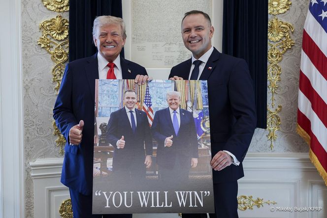 Trump twierdzi, że Nawrocki wygrał tylko dzięki niemu. Wielki wojownik, sensacja w Europie