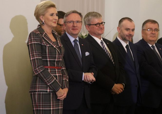 Jesienne stylizacje pierwszych dam