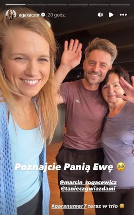 Agnieszka Kaczorowska pokazała mamę Marcina Rogacewicza