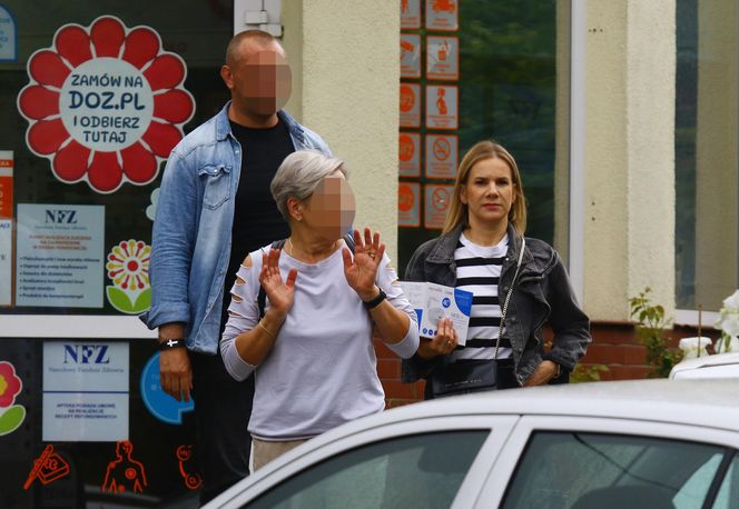 Zakupy Marty Nawrockiej pod okiem ochroniarza