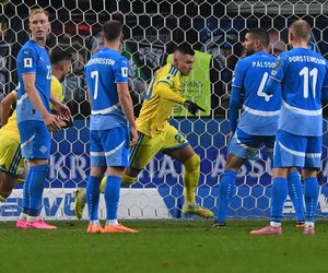 Transparenty na meczu Ukraina - Islandia