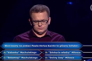 Pytanie o Kwinto w Milionerach za 125 tysięcy złotych. Odpowiedź was zaskoczy! 