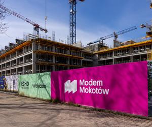 Budowa osiedla Modern Mokotów w Warszawie