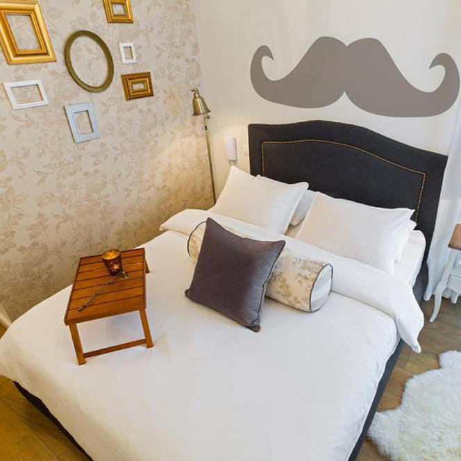 Naklejka lateksowa Gentelman mustache