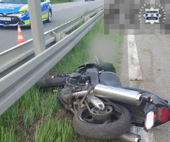 Tragiczny wypadek w Mikołowie. Nie żyje motocyklista