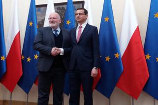 Frans Timmermans w Polsce. Spotkał się z premierem Morawieckim 