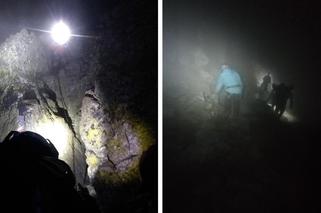 Nocna akcja ratunkowa w Tatrach. Kobiety BAŁY się zejść w dół