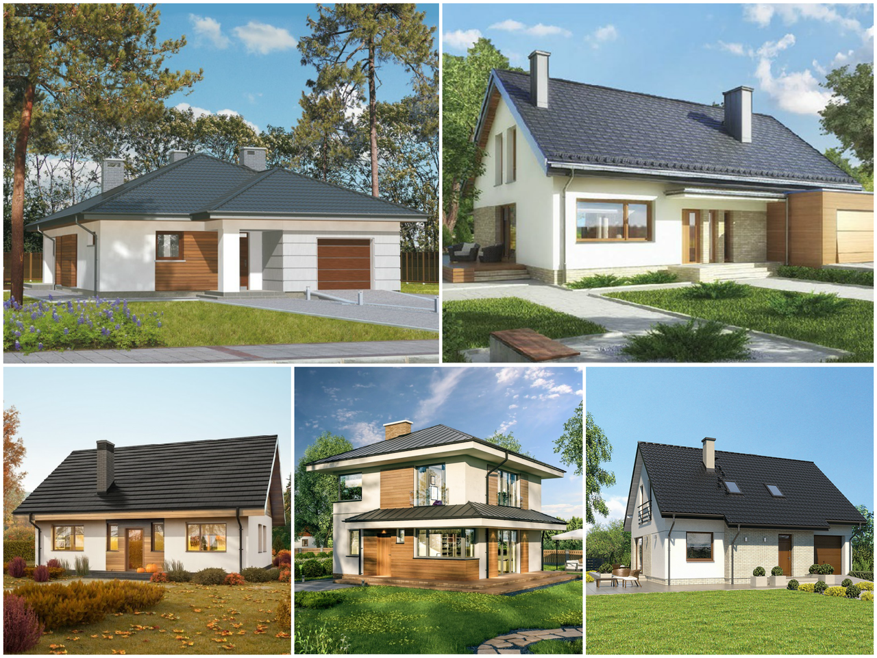 Dom do 100 / 110 m2. Top 5 projektów gotowych