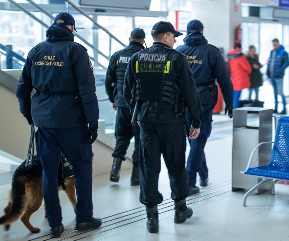Zaatakowali nożem pracowników ochrony dworca w Gliwicach 