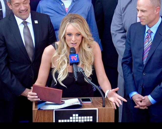  Stormy Daniels i Donald Trump