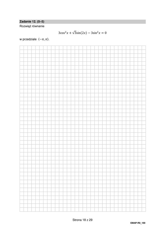 Matura 2025 - matematyka rozszerzona