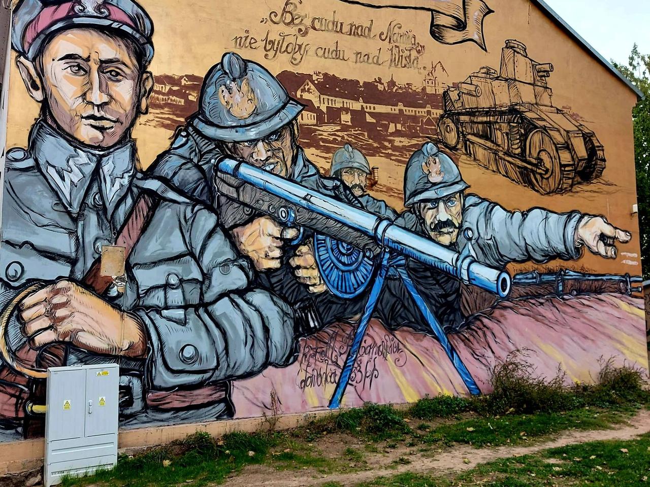 Wszystkie łomżyńskie murale. Który podoba Ci się najbardziej? [ZDJĘCIA]