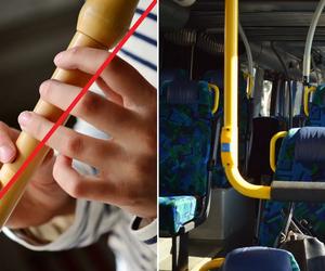 Zakaz gry na instrumentach w autobusach i tramwajach