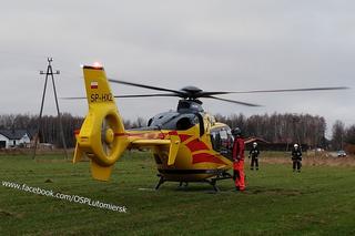 Łódzkie. Przyleciał helikopter, ale na ratunek było już za późno. On miał tylko 17 lat.. [FOTO]