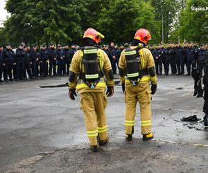 Policjanci szkolili się z gaszenia pożarów