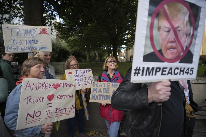 Donald Trump dziś spotka się z królem! Prezydent już w Wielkiej Brytanii