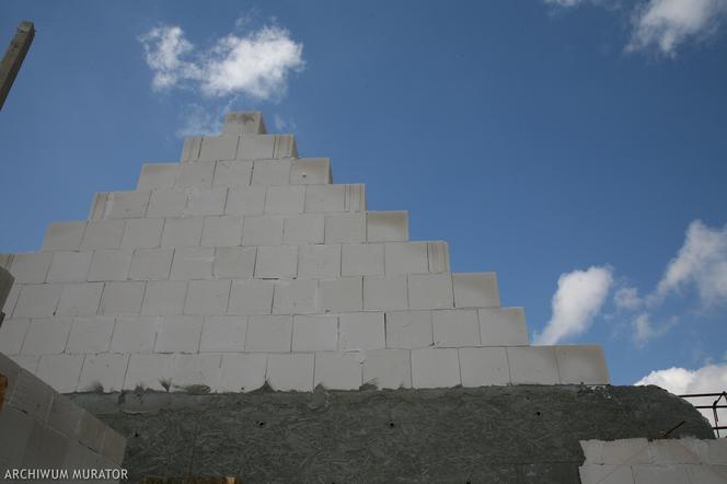 Ściana szczytowa z silikatów