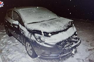 Atak zimy w woj. lubelskim. Na drogach w regionie wiele wypadków i kolizji