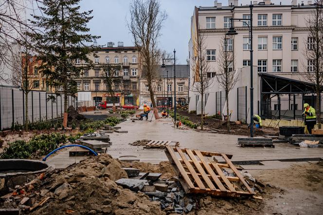 Budowa nowego pasażu do Manufaktury dobiega końca