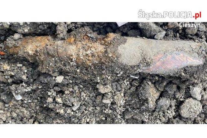 Dwa przeciwpancerne naboje znaleziono w Chybiu