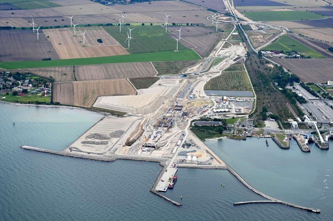Budowa tunelu na Bałtyku, między Danią i Niemcami