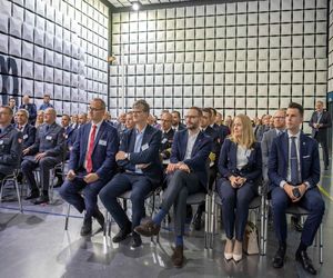 Uroczystość wmurowania kapsuły pod budowę Centrum Elektroniki Militarnej