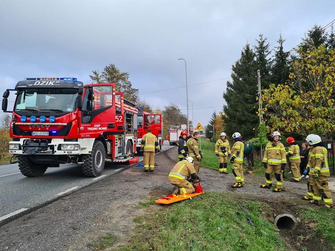 Śmiertelne dachowanie na DK 62
