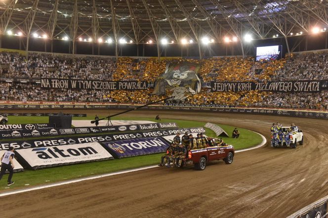 PRES Grupa Deweloperska Toruń - Orlen Oil Motor Lublin, zdjęcia kibiców i zawodników z finału PGE Ekstraligi na Motoarenie